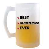 Chope de bière Best Maitresse Ever - Planetee