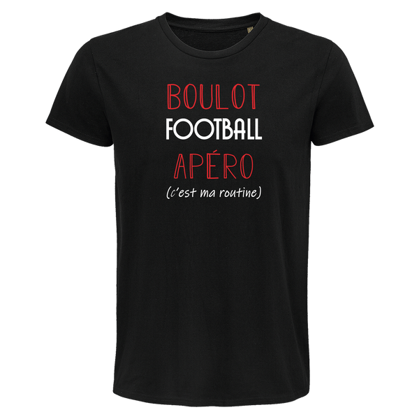 T-shirt homme Football C'est ma Routine - Planetee