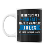 Mug prénom Jules homme parfait - Planetee