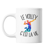 Mug Volley c'est la vie Volleyeur et Volleyeuse - Planetee