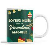 Tasse Noël Décorateur homme Vert - Planetee