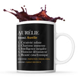 Mug Aurélie Définition Perfection - Planetee