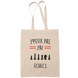 Sac Tote Bag J'peux pas Chef cuisine beige - Planetee