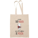 Sac Tote Bag mouton mignon beige - Planetee