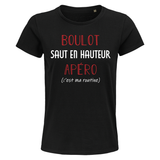T-shirt femme Saut en Hauteur C'est ma Routine - Planetee