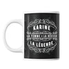 Mug Prénom Karine La Déesse La Légende - Planetee