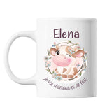 Mug Elena Amour et Biberon de Lait Vache - Planetee