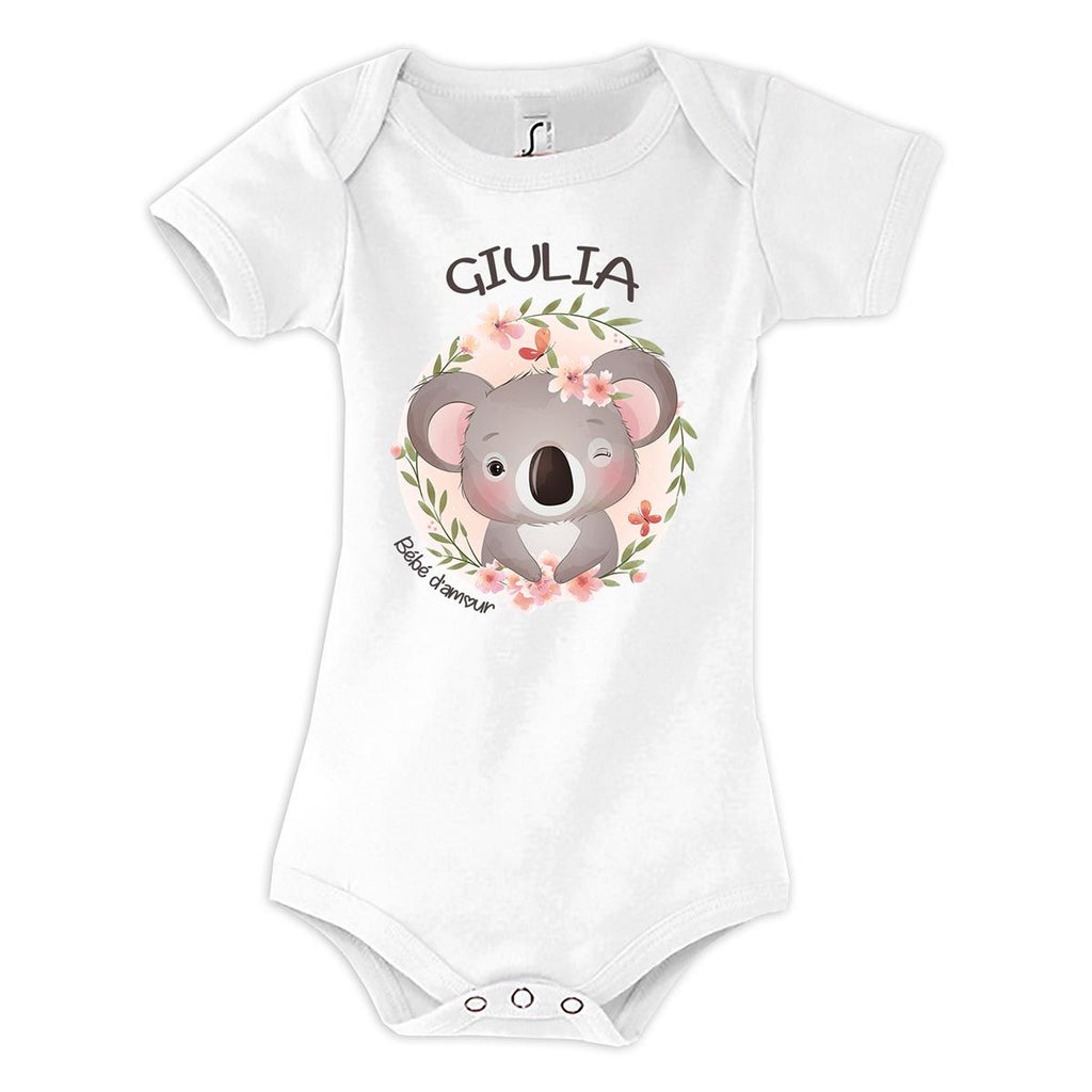 Body Bébé Et Tee-shirts Enfant Prenom Giulia - Livraison