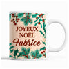 Tasse Noël Fabrice Beige - Planetee