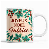 Tasse Noël Fabrice Beige - Planetee