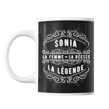 Mug Prénom Sonia La Déesse La Légende - Planetee