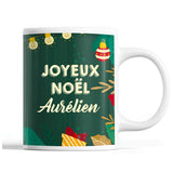 Tasse Noël Aurélien Vert - Planetee