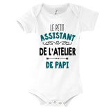 Body bébé Le Petit Assistant de Atelier de Papi - Planetee