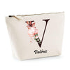 Trousse Valérie Lettre fleur - Planetee