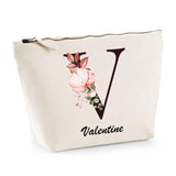 Trousse Valentine Lettre fleur - Planetee