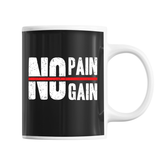 Mug No Pain No Gain | Crossfit et Muscu - Planetee