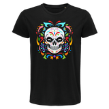 T-shirt homme Tête de Mort Mexicaine Colorful - Planetee