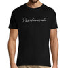T-shirt Homme Noir - Psychorigide - Planetee