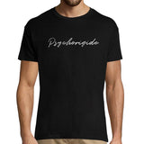 T-shirt Homme Noir - Psychorigide - Planetee