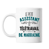Mug Le Petit Assistant de Télétravail de Marraine - Planetee