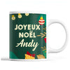 Tasse Noël Andy Vert - Planetee