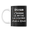 Mug Sylvain départ retraite - Planetee