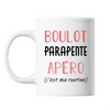 Mug Parapente C'est ma Routine Blanc - Planetee