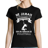 T-shirt femme volleyball trentenaire - Planetee