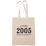 Sac Tote Bag Cuvée 2005 beige - Planetee