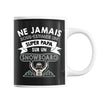 Mug Papa snowboard Père Snowboarder - Planetee