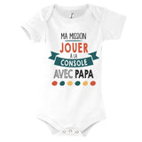 Body bébé Ma mission Console avec Papa - Planetee