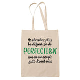Sac Tote Bag Exemple de perfection - Planetee