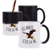 Mug magique Aigles c'est la vie | Tasse changement de couleur - Planetee