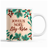 Tasse Noël Lily-Rose Beige - Planetee