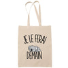 Sac Tote Bag koala je le ferai demain beige - Planetee