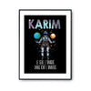 Affiche Prénom Karim Univers - Planetee