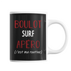 Mug Surf C'est ma Routine - Planetee