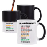 Mug magique VTT Journée Parfaite - Planetee