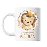 Mug Nathan bébé Lion Roi - Planetee