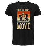 T-shirt homme échecs this is how I move - Planetee