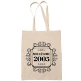Sac Tote Bag Millésime 2005 beige - Planetee