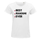 T-shirt femme Best Mamoune Ever - Planetee