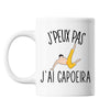 Mug Capoeira j'peux pas Blanc - Planetee