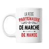 Mug La Petite Partenaire de Marche de Mamie - Planetee