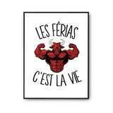 Affiche Férias c'est la vie Fête - Planetee