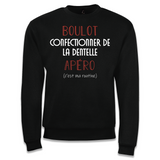 Sweat Confectionner de la Dentelle C'est ma Routine - Planetee