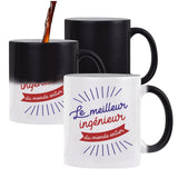 Mug magique Ingénieur Homme Meilleur de monde | Tasse Métier imprimée en France - Planetee