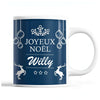 Tasse Noël Willy Bleu - Planetee