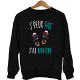 sweat J'peux pas J'ai Marche noir - Planetee