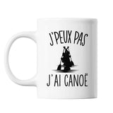 Mug Canoë j'peux pas Blanc - Planetee